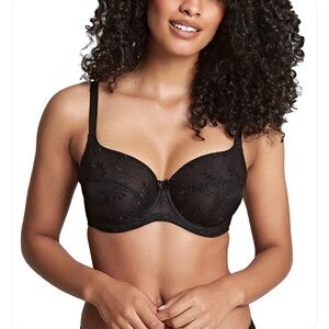Panache Superbra Tango II Balcony Underwire Bra (3251) - Black - 30D
